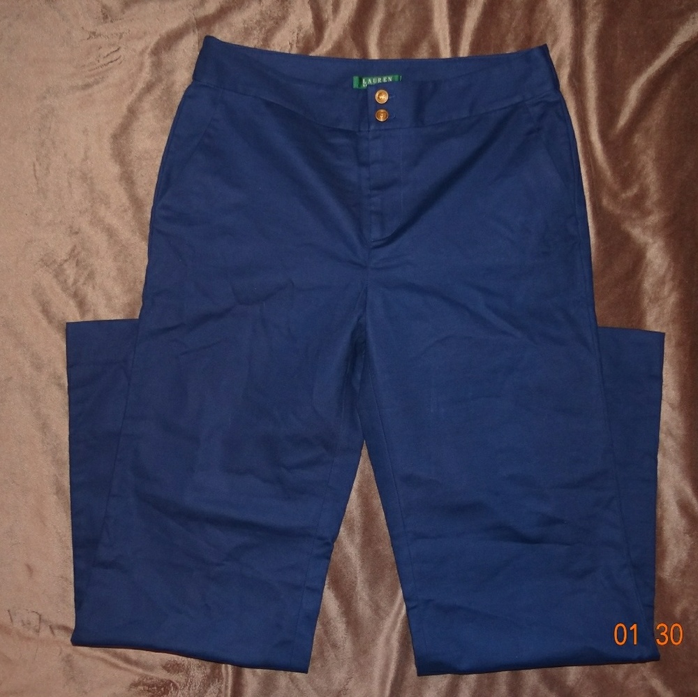 Lauren Ralph Lauren Blue Trousers